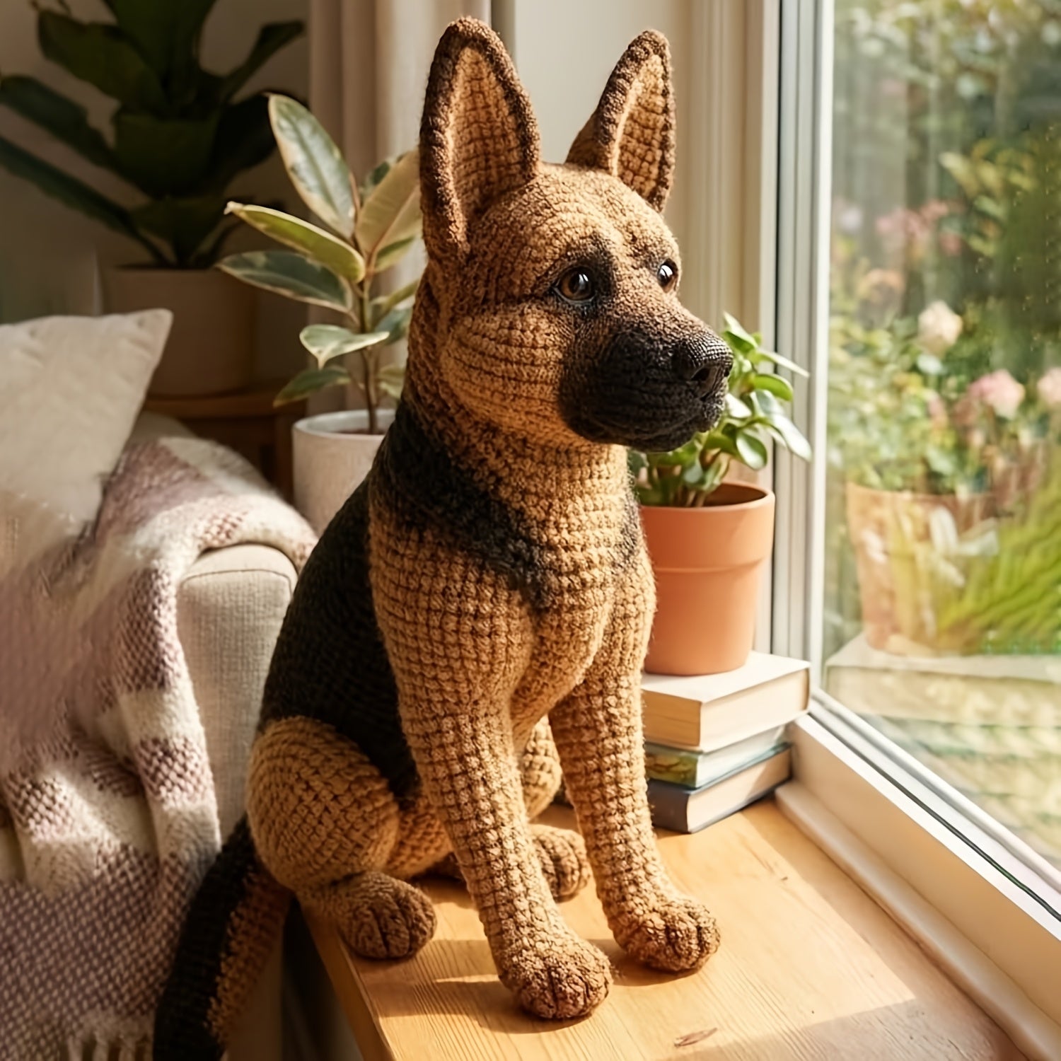 Crochet German Shepherd Puppy - DIY Kit