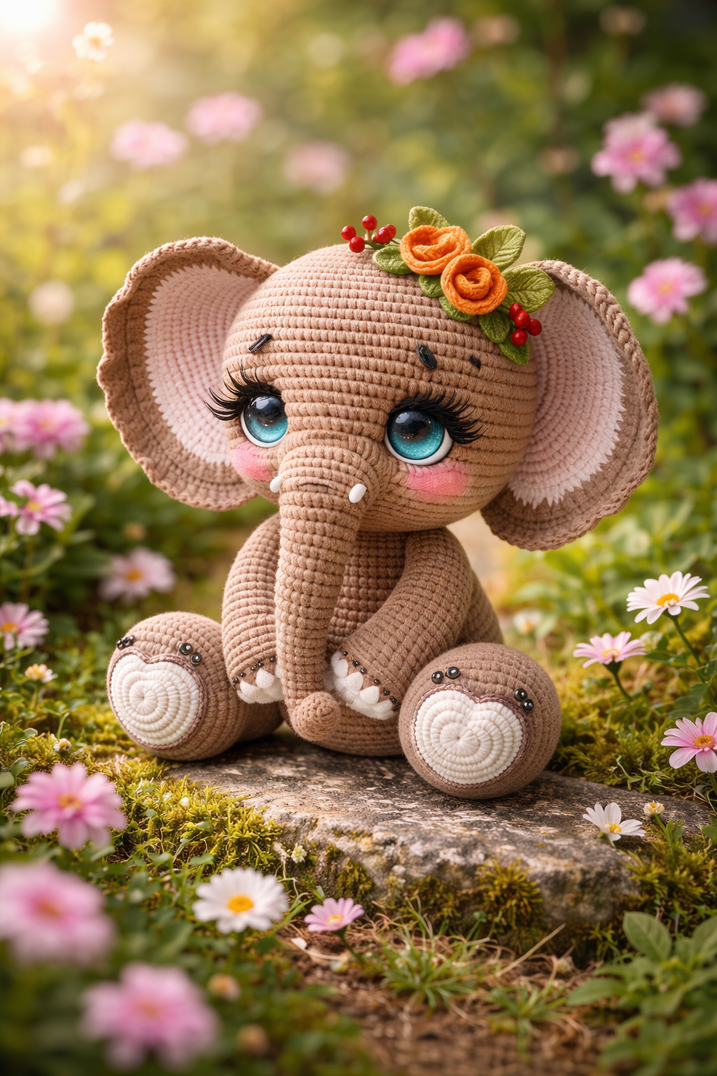 Crochet Baby Elephant - DIY Kit