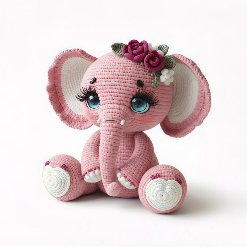 Crochet Baby Elephant - DIY Kit