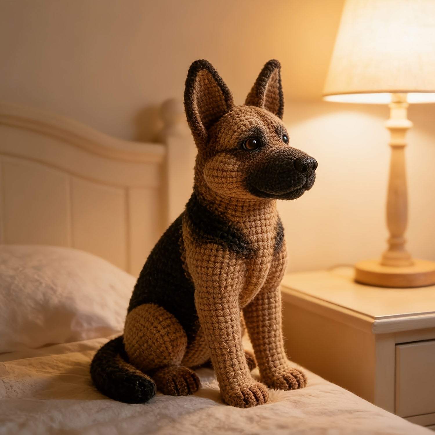 Crochet German Shepherd Puppy - DIY Kit