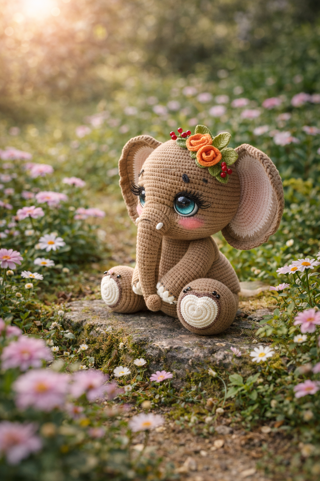 Crochet Baby Elephant - DIY Kit