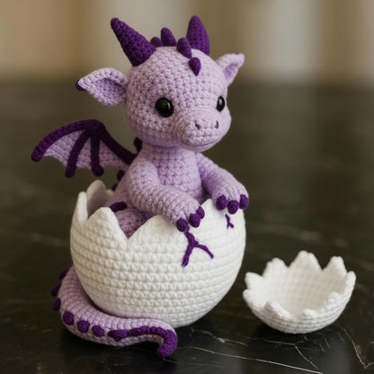 Crochet Baby Dragon - DIY Kit