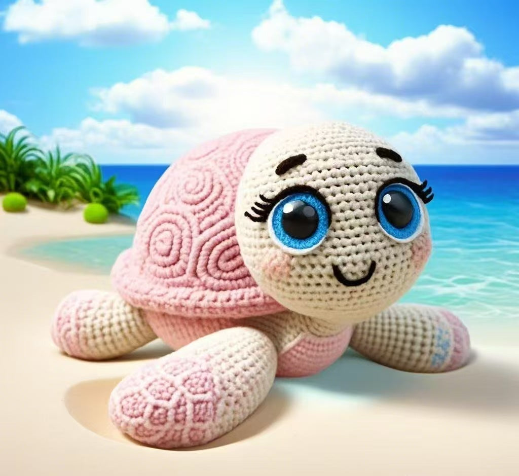 Crochet Sea Turtle - DIY Kit
