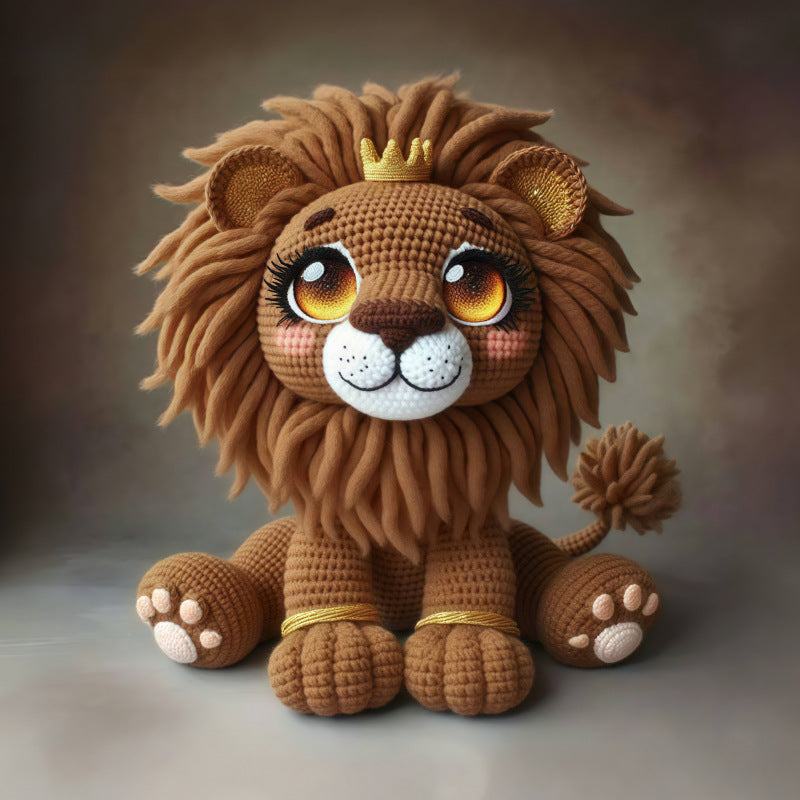 Crochet Baby Lion - DIY Kit