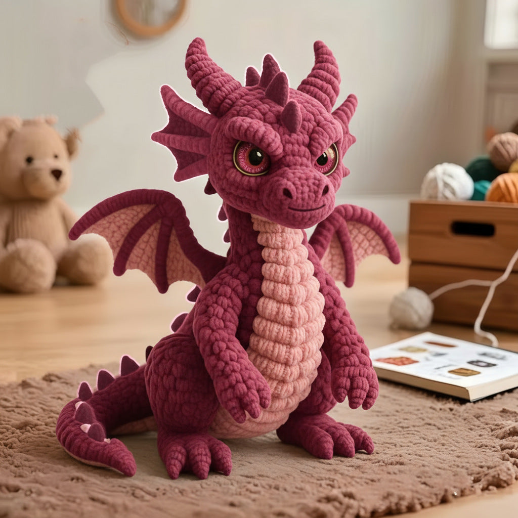 Crochet Dragon - DIY Kit