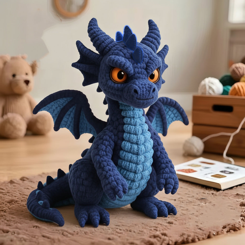Crochet Dragon - DIY Kit