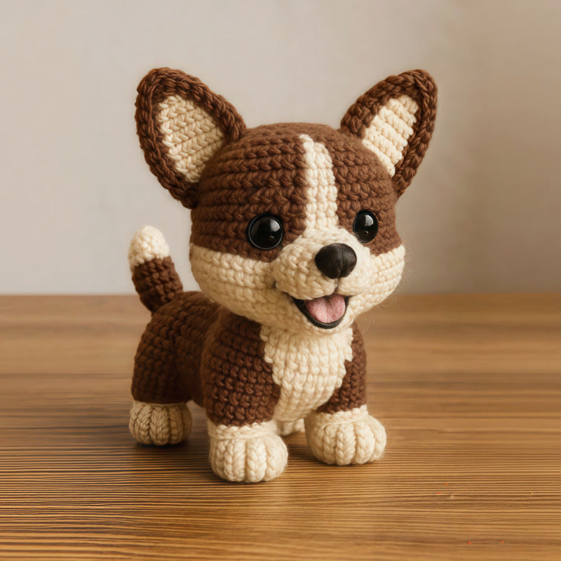 Crochet Corgi Puppy - DIY Kit
