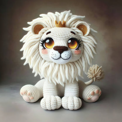 Crochet Baby Lion - DIY Kit