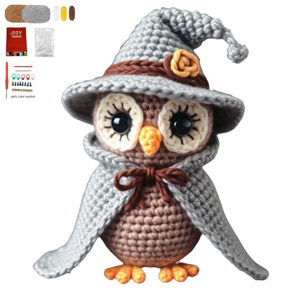 Crochet Wizard Owl - DIY Kit