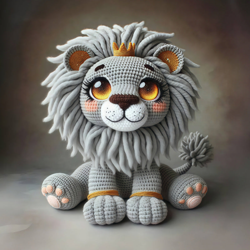 Crochet Baby Lion - DIY Kit