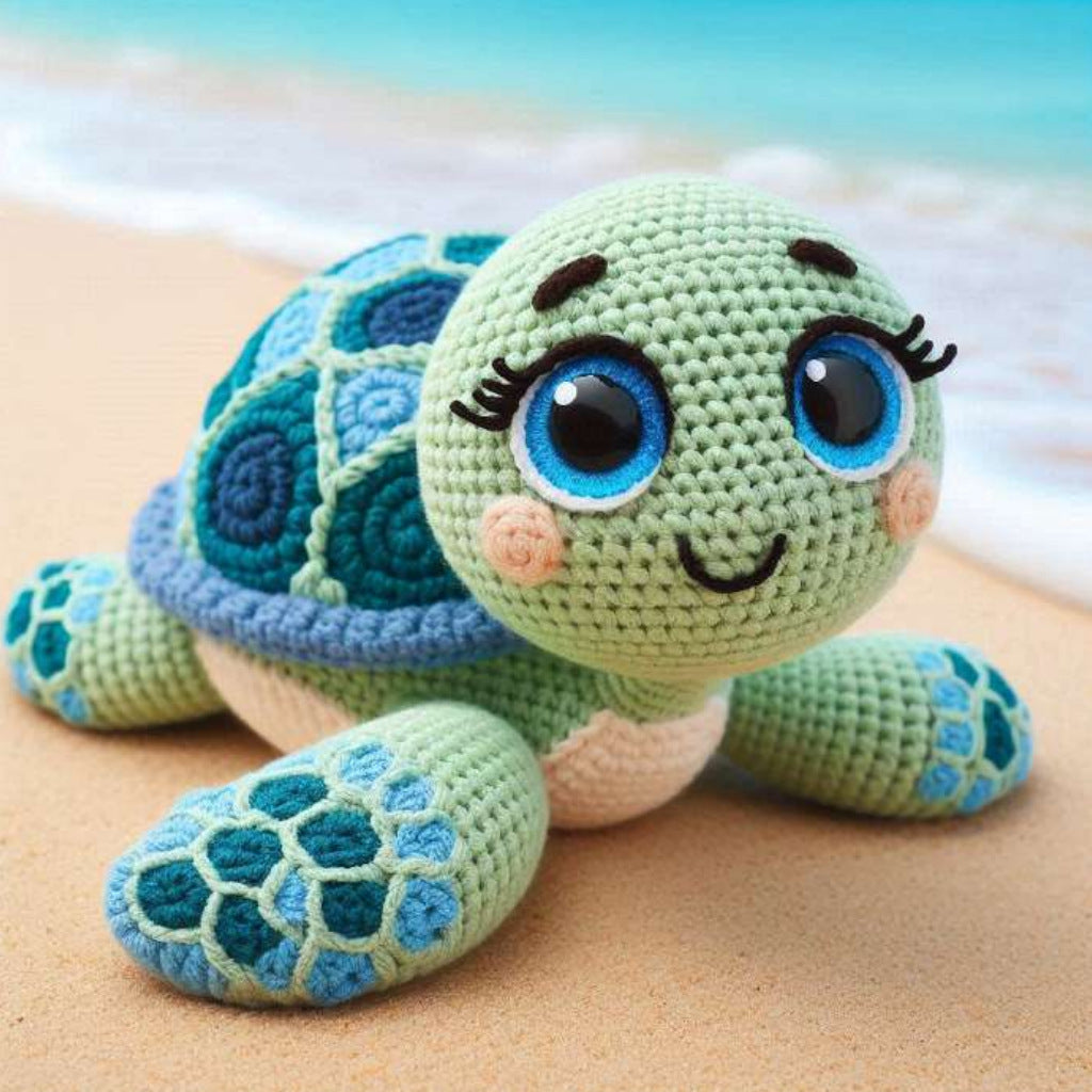 Crochet Sea Turtle - DIY Kit