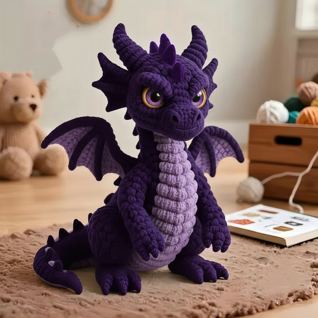 Crochet Dragon - DIY Kit