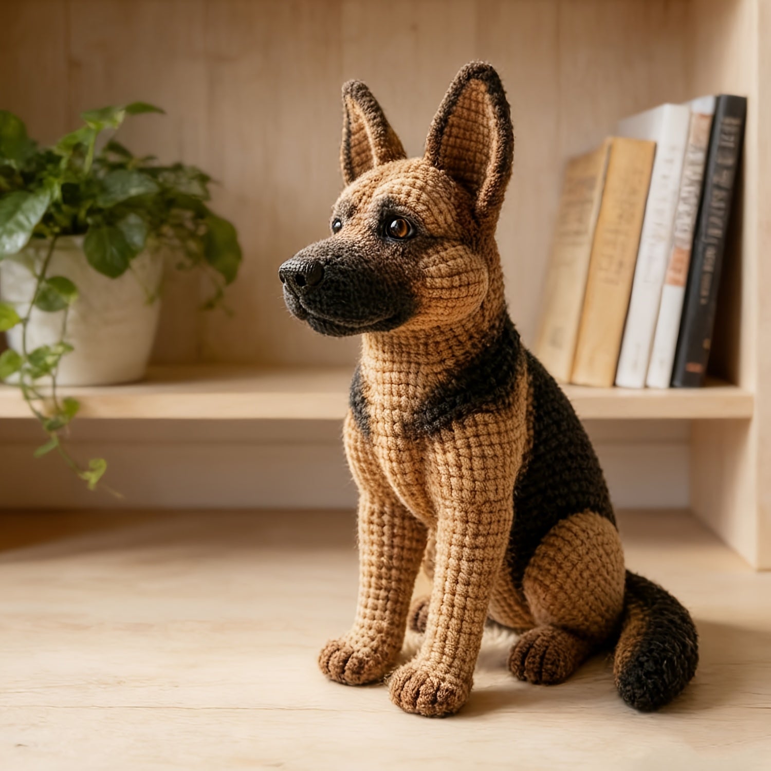 Crochet German Shepherd Puppy - DIY Kit